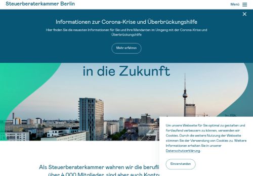 
                            3. Startseite | Steuerberaterkammer Berlin - K.d.ö.R. | Ihre Steuerberater ...