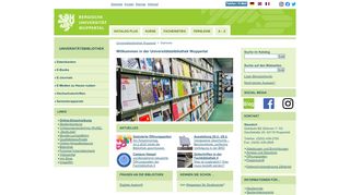 
                            11. Startseite - Universitätsbibliothek - BERGISCHE UNIVERSITÄT ...