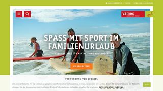 
                            4. Startseite: vamos Eltern-Kind-Reisen GmbH - Spezialist für ...