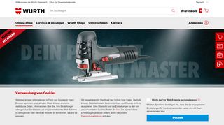 
                            1. Startseite Würth Online-Shop