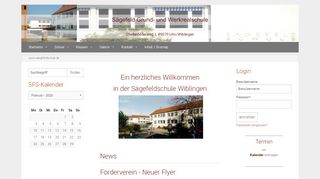 
                            12. Startseite - www.saegefeldschule.de