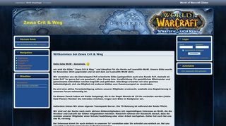 
                            12. Startseite - Zewa Crit & Weg [EU-Area 52] - WoWGilden.net