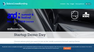 
                            5. Startup Demo Day - Bolero Crowdfunding