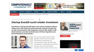 
                            6. Startup Everbill sucht wieder Investoren | - Computerwelt