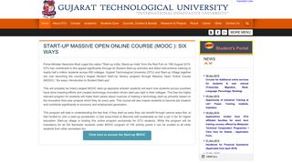 
                            2. Startup MOOC - Gujarat Technological University