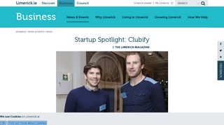 
                            5. Startup Spotlight: Clubify | Limerick.ie