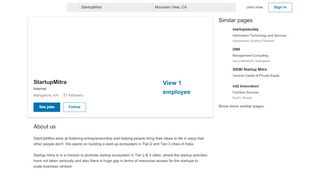 
                            11. StartupMitra | LinkedIn