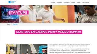 
                            13. Startups – Campus Party México