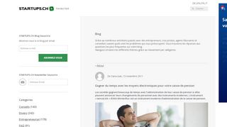 
                            9. STARTUPS.CH Blog Gagner du temps avec les moyens électroniques ...