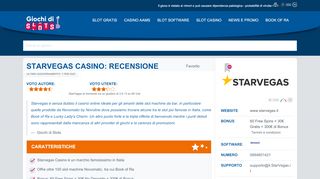 
                            11. StarVegas Casino | 30 Free Spins, 30€ Senza Deposito e 300€ Bonus