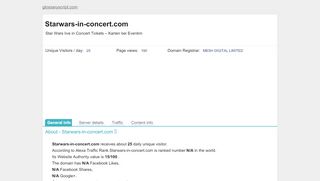 
                            13. Starwars-in-concert.com - Ratings, Report, Review, Informations views ...