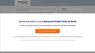 
                            11. Starwood Hotels Perks at Work