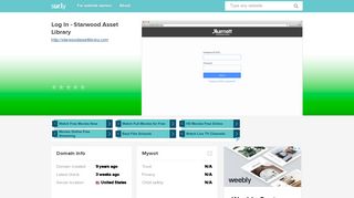 
                            9. starwoodassetlibrary.com - Log In - Starwood Asset Librar ... - Sur.ly