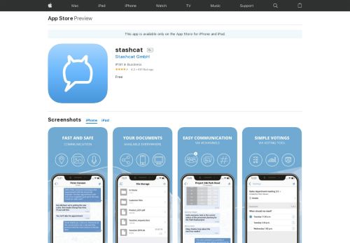 
                            5. stashcat on the App Store - iTunes - Apple