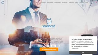 
                            1. stashcat® / Sicherer Messenger für Unternehmen & Behörden