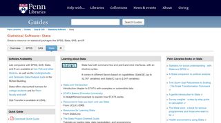 
                            9. Stata - Statistical Software - Guides at Penn Libraries