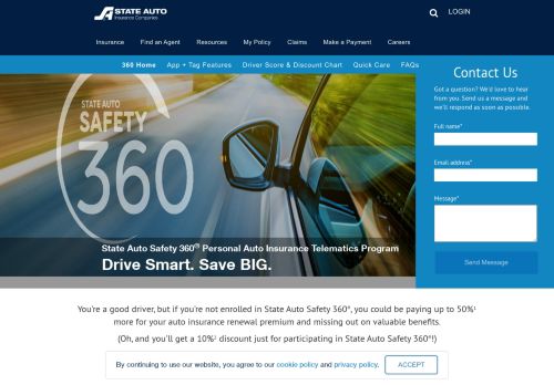 
                            6. State Auto Safety 360