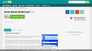 
                            9. State Bank MobiCash 12.0 Free Download