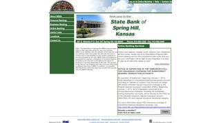 
                            11. State Bank of Spring Hill | Home