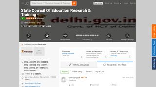 
                            10. State Council Of Education Research & Training, Defence Colony ...