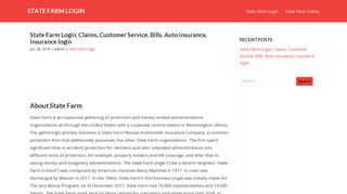 
                            8. STATE FARM LOGIN - State Farm Claims, Customer Service, Auto ...