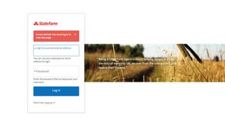 
                            5. State Farm RPX: User Login