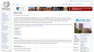 
                            8. State Life - Wikipedia