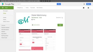 
                            6. State Matrimony - Google Play पर ऐप्लिकेशन