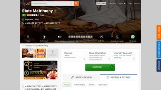 
                            4. State Matrimony, Ramanathapuram - Matrimonial Bureaus in ... - Justdial