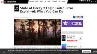 
                            6. State of Decay 2 Login Failed Error Explained: What You Can Do ...