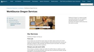 
                            7. State of Oregon: Job Seekers - WorkSource Oregon Services