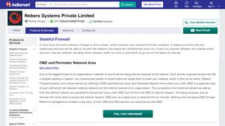 
                            9. Stateful Firewall - DMZ and Perimeter Network Area Manufacturer from ...