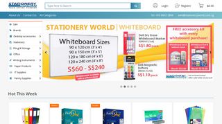 
                            3. Stationery World Singapore | Online Office Stationery Shop