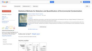 
                            9. Statistical Methods for Detection and Quantification of ...