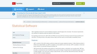 
                            13. Statistical Software : TechWeb : Boston University