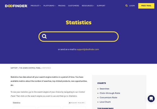 
                            9. Statistics | Doofinder