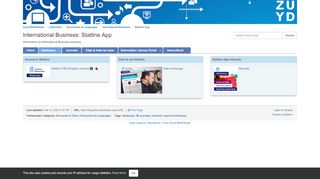 
                            9. Statline App - International Business - LibGuides at Zuyd University