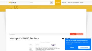 
                            7. stats pdf - SWGC Seniors - PtDocs.com