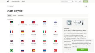 
                            10. Stats Royale translations in Crowdin