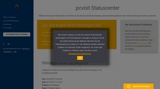 
                            5. Statuscenter – Fernwartungssoftware pcvisit – für Supporter und Admins