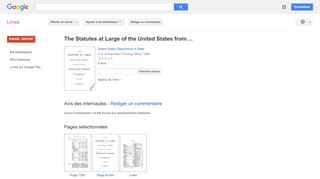 
                            10. Statutes at Large of the United States of America from ...
