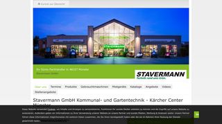 
                            11. Stavermann GmbH Kommunal- und Gartentechnik - Kärcher Center ...