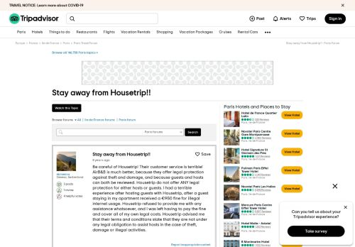 
                            2. Stay away from Housetrip!! - Paris Forum - TripAdvisor