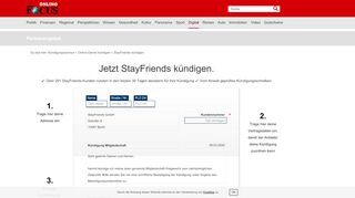 
                            9. StayFriends kündigen - so schnell geht's | FOCUS.de