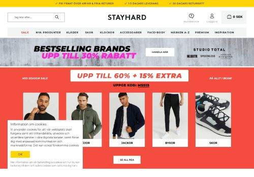 
                            5. Stayhard: Herrkläder - Märkeskläder & mode för herr online