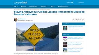 
                            12. Staying Anonymous Online: Where the Silk Road Founder Went Wrong