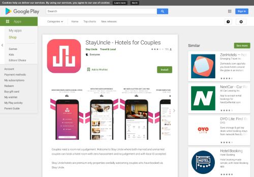 
                            2. StayUncle - Hotels for Couples - Apps on Google Play