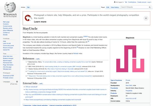 
                            3. StayUncle - Wikipedia