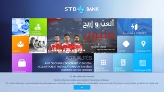 
                            3. STB: Bienvenue à la Société Tunisienne de Banque