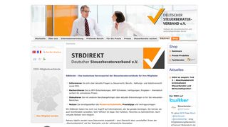 
                            1. StBdirekt - Deutscher Steuerberaterverband eV -